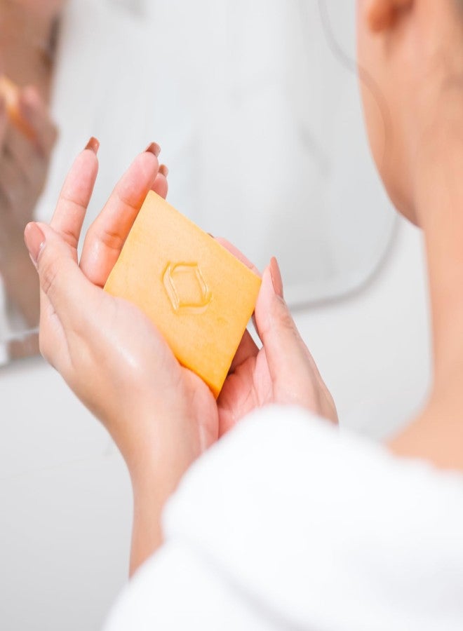 Relumins Triple Glow Bar Soap – Professional Spa Formula – Deep-Cleansing Plant-Based Skincare Bar with Gentle Exfoliation and Skin-Smoothing Benefits – Rich Lather for Daily Use – 135g with Net - Image 2